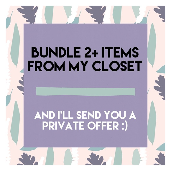 Bundle items to receive an offer! :) - Picture 2 of 4